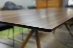 Esstisch X2 Schwarznuss Mit Splintanteil Oberfläche Natur Geölt