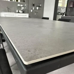 Esstischgruppe Large 972 Keramik Gestell Pulverbeschichteter Stahl Mit 6 Stühlen