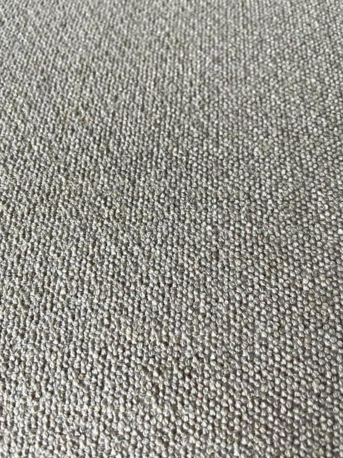 Esstischgruppe Mit Tisch S.A.M. Bois Tischplatte Eiche Massivholz Dunkel Gebeitzt Und 6 Stühlen HAL Soft Wood Stoff Dumet Farbe Beige Melange Gestell Eiche Massivholz Dunkel Gebeitzt