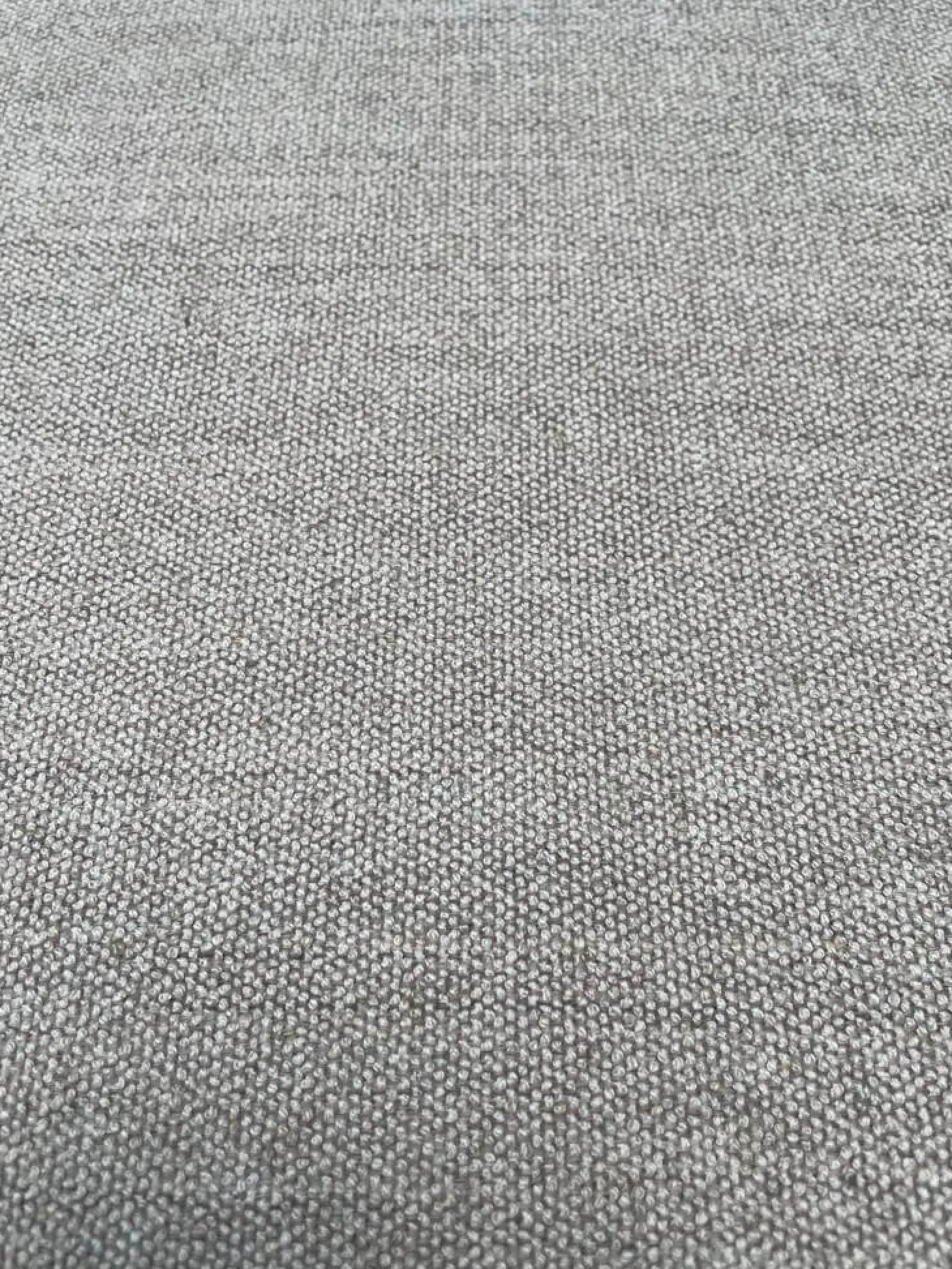 Esstischgruppe Mit Tisch S.A.M. Bois Tischplatte Eiche Massivholz Dunkel Gebeitzt Und 6 Stühlen HAL Soft Wood Stoff Dumet Farbe Beige Melange Gestell Eiche Massivholz Dunkel Gebeitzt