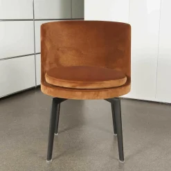 Esszimmerstuhl Feel Good Stoff Eldorado Orange