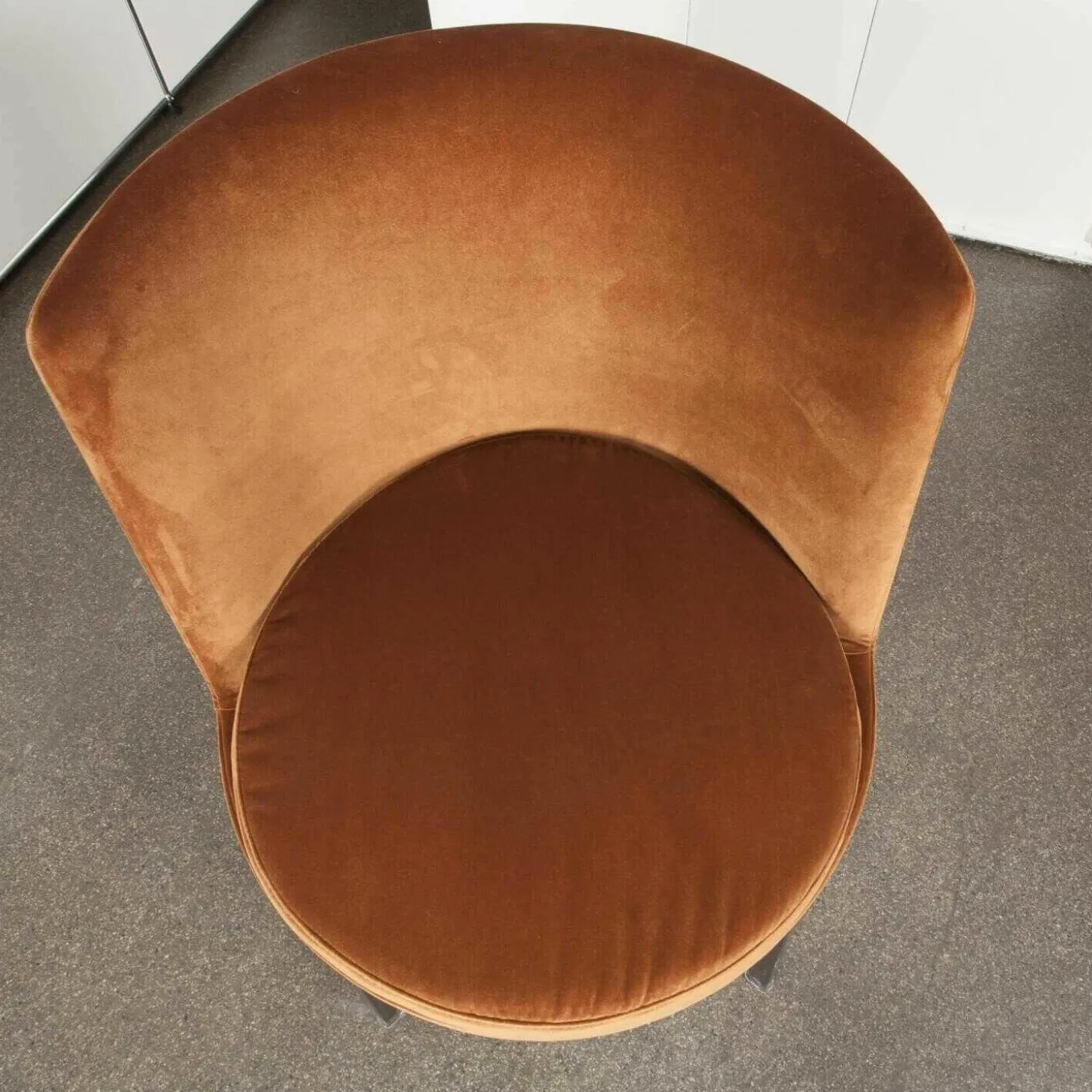 Esszimmerstuhl Feel Good Stoff Eldorado Orange