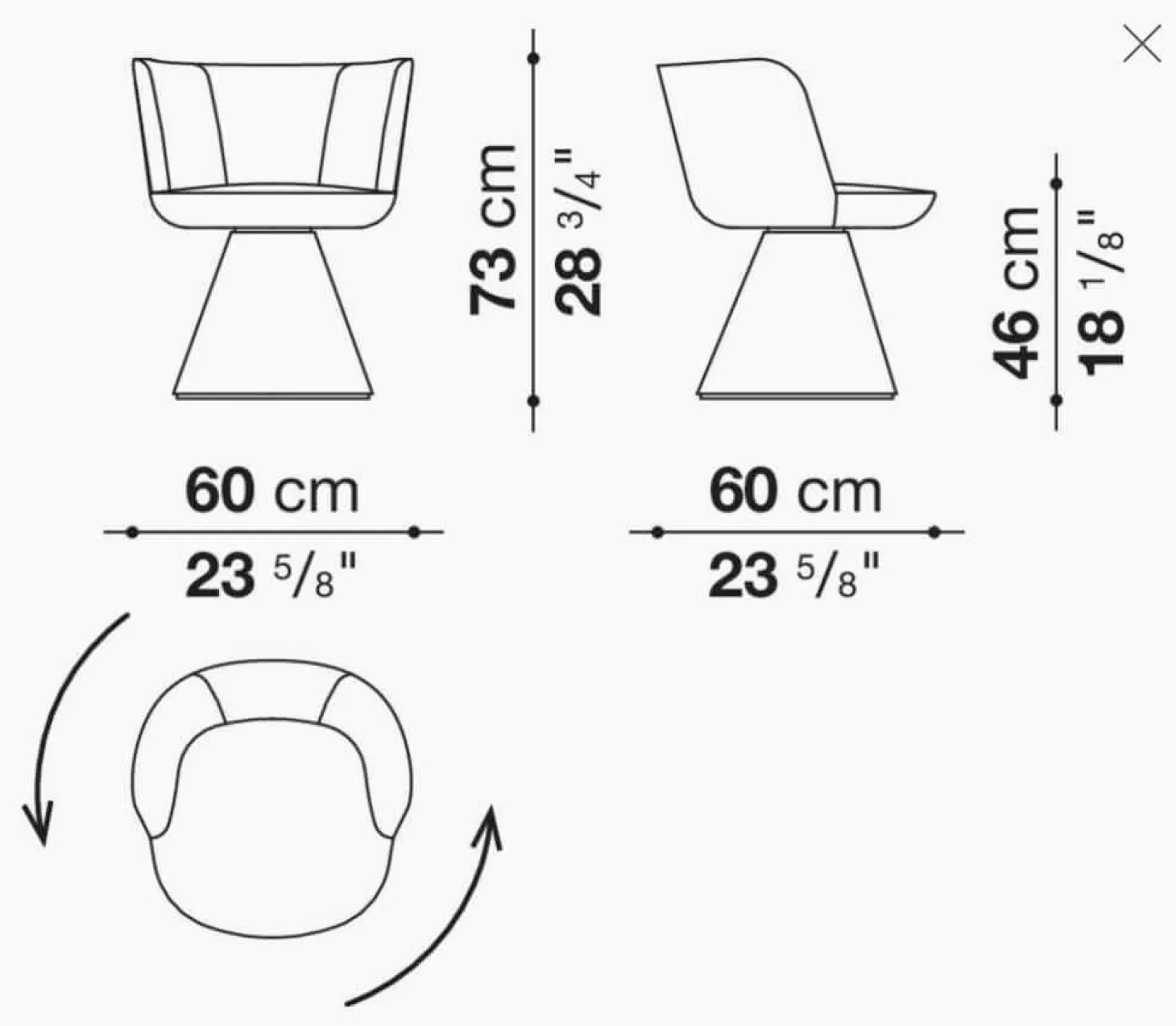 Esszimmerstuhl Flair O Stoff Satin Adria Orange Innenrahmen Stahlrohre Und Fließgepresstes Aluminium