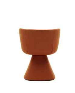 Esszimmerstuhl Flair O Stoff Satin Adria Orange Innenrahmen Stahlrohre Und Fließgepresstes Aluminium