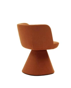 Esszimmerstuhl Flair O Stoff Satin Adria Orange Innenrahmen Stahlrohre Und Fließgepresstes Aluminium