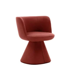 Esszimmerstuhl Flair O Stoff Rattier Sara Safran Rot Innenrahmen Stahlrohr