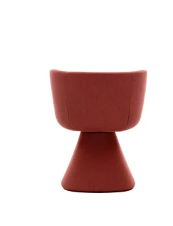 Esszimmerstuhl Flair O Stoff Rattier Sara Safran Rot Innenrahmen Stahlrohr