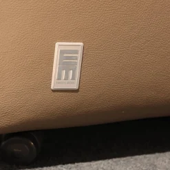 Fernsehsessel Kassel Bezug Leder 71 Torro Vulkan Braun Füße Rollen Kunststoff Schwarz