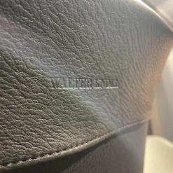 FK Schalensessel Safari Leder Gestell Schwarz Pulver Beschichtet Drehbar 360°