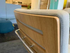 Freischwinger Stoff Cava 3 124 Achatgrau Gestell Chrom