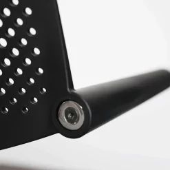 Freischwinger Visavis 2 Bezug Stoff Torso Citterio 76 Antra Gestell Glanzverchromt