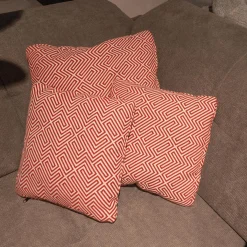 Funktions-Wohnlandschaft MM MP1044 Stoff Belle Grey Grau Fuß Metall Hochglanz Inklusive Kissen