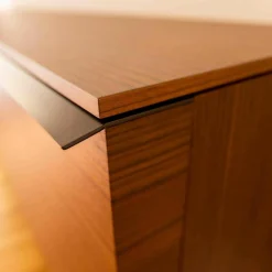 Gallery Low Cupboard Außen Holzfarbe W20 Mongoi Innen Giallo Mustard Rückwand Spiegel Mit Beleuchtun