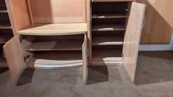 Garderobe City Buche Natur Mit Spiegel