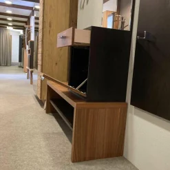 Garderobe Modo M5 Eiche Dunkel Nussbaum mit Spiegel