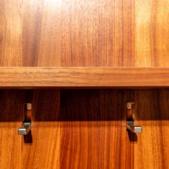 Garderobe Nussbaum Teilverdeckt 80x192