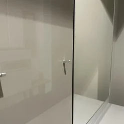 Garderobe S7 Lack Hochglanz Asphalt Aluminiumboarde Eloxiert Mit Spiegelpaneel