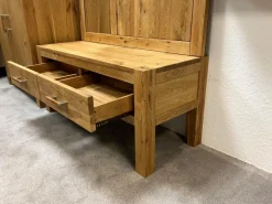 Garderoben-Kombination Casa Wildeiche Massiv