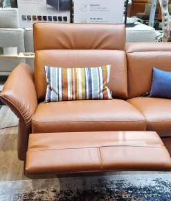 Garnitur Adora Leder Montana Cognac 2 Sofas