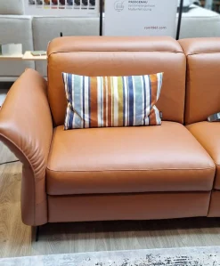 Garnitur Adora Leder Montana Cognac 2 Sofas