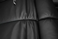 Garnitur Charly Leder Dolcia Schwarz 58-944 mit Elektrischer Relaxfunktion