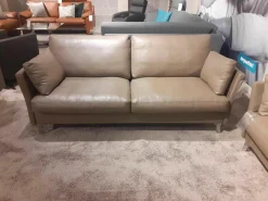 Garnitur CL 990 Leder 42 Fango 2 Sofas 1 Kopfstütze