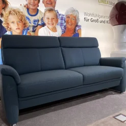 Garnitur Colorado Casada Stoff Q2 Melite Gletscher Blau 2 Sofas 1 Sessel