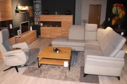 Garnitur Corsica II Casada Stoff C Sneak Steel Grau