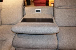 Garnitur Corsica II Casada Stoff C Sneak Steel Grau