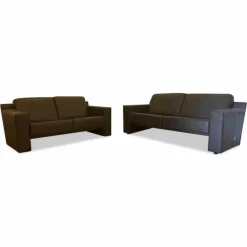 Garnitur Dakota JR 9800 Leder Fuerte Braun 2 Sofas