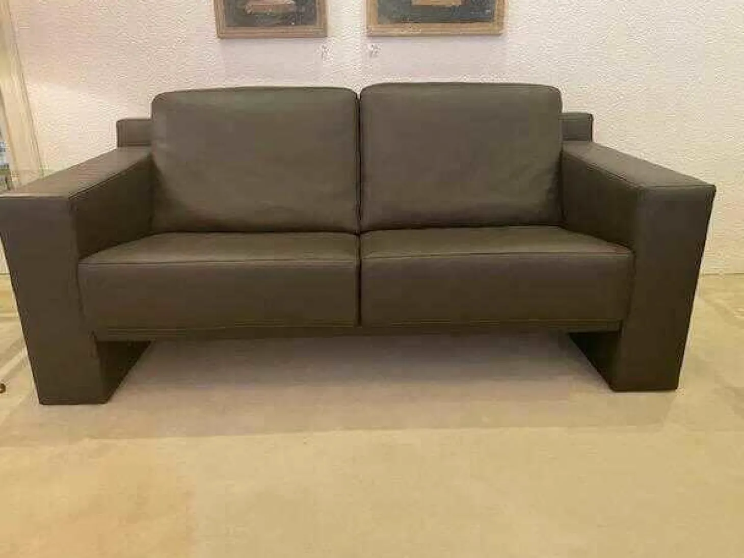 Garnitur Dakota JR 9800 Leder Fuerte Braun 2 Sofas