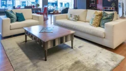 Garnitur Lavinia mit Armlehne Stoff 4656-26 Creme