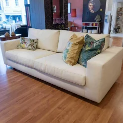 Garnitur Lavinia mit Armlehne Stoff 4656-26 Creme