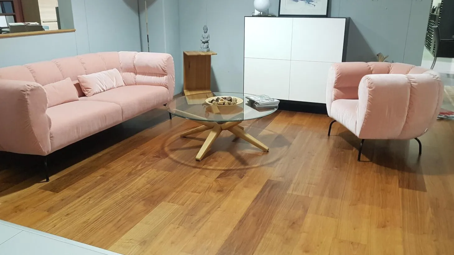 Garnitur Magnolia Stoff 44 51 Rose Sofa Sessel