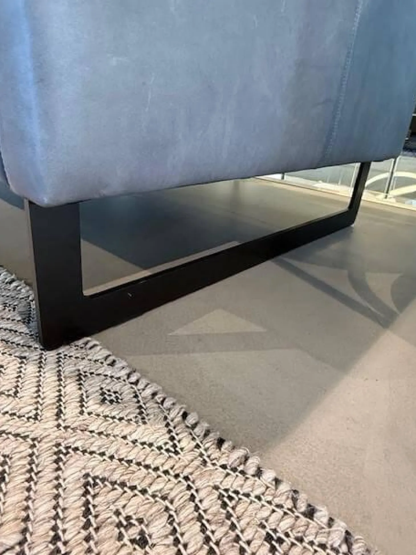 Garnitur Malin Leder Leder schiefer Toskana 2 Sofas