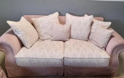 Garnitur Summerville Stoff 240020 / 06 Rose 2 Sofas 1 Sessel
