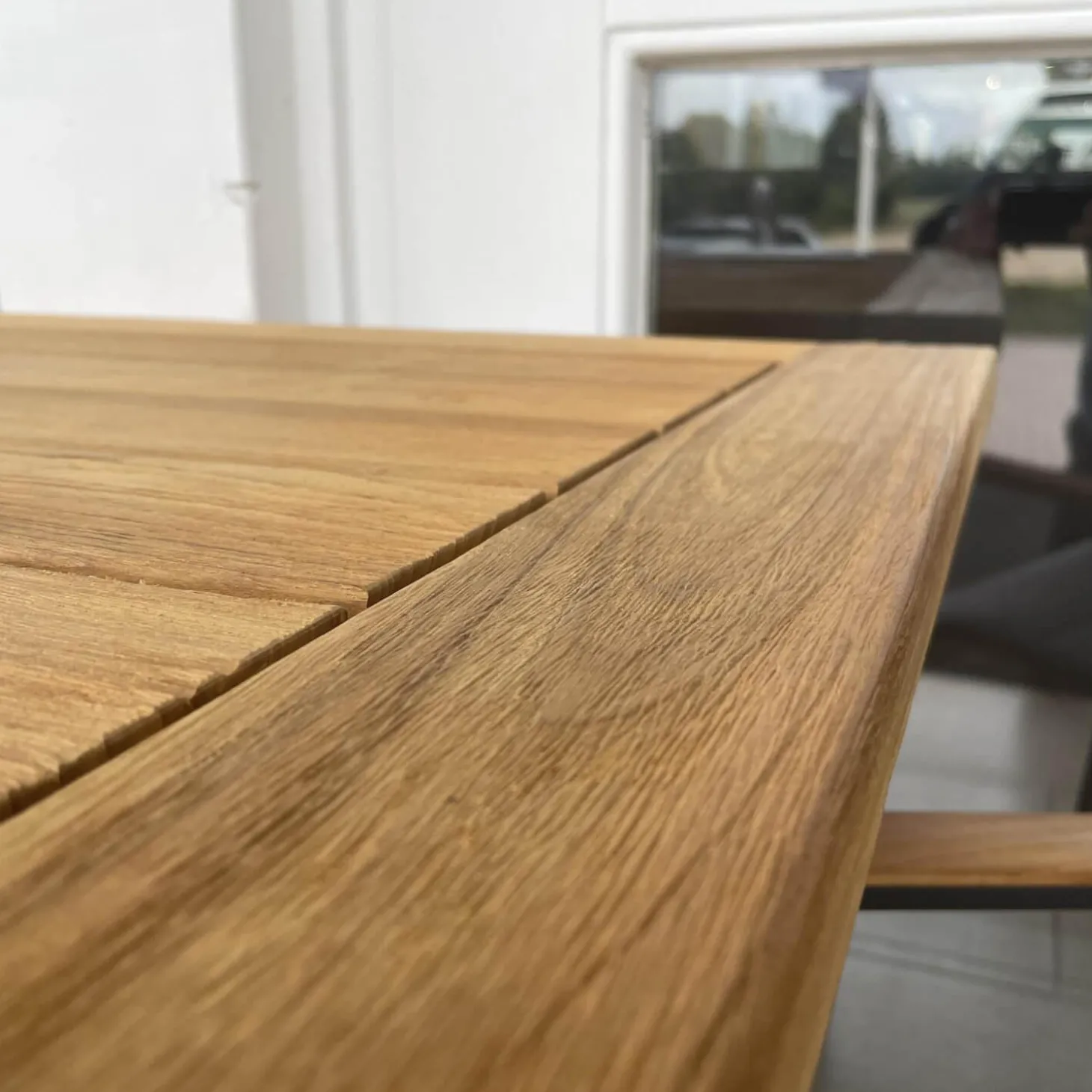 Garten Tischgruppe Tisch Bistro Geölt Mit 2 Stühlen