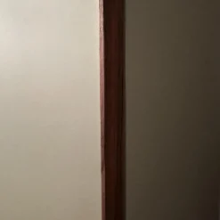 Geschirrschrank Tratum Front Floatglas Platin Matt Grau Korpus Asteiche