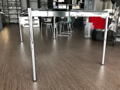 Glastisch Transparent 10075.80 Gestell Chrom
