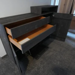 Higboard Puro 432 Bergfichte Gebürstet Schiefer Lackiert Inklusive Passepartout Mit Beleuchtung