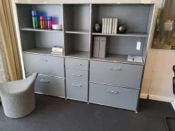 Highboard Bosse Vulkangrau MDF Laminiert