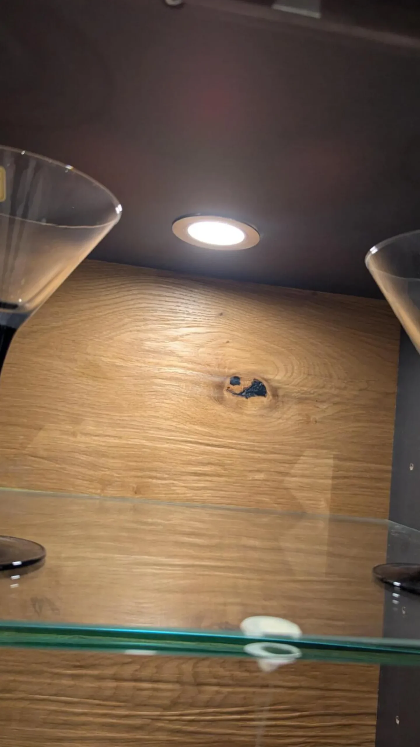 Highboard Calvi Eiche Dickfurnier Natur Absatz Beton