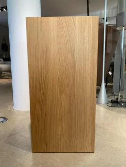 Highboard La Punt Eiche Massiv Front Schwarz