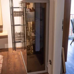 Highboard LS022519 Brik 7111 Kerneiche Tabak