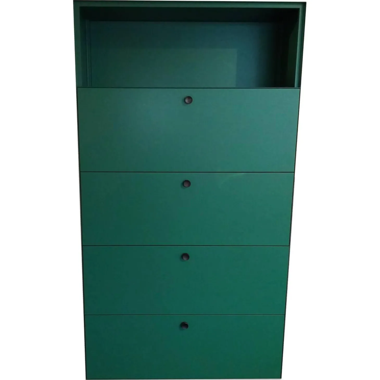 Highboard Mesh Sea Green Mattlack