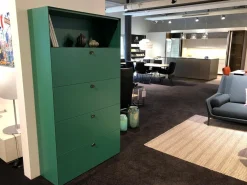 Highboard Mesh Sea Green Mattlack