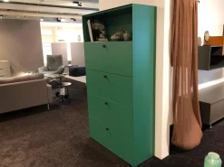 Highboard Mesh Sea Green Mattlack