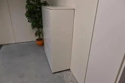 Highboard Mooi Lack Weiß