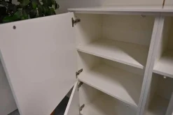 Highboard Mooi Lack Weiß