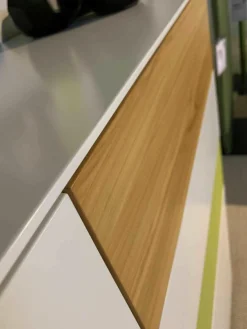 Highboard Soma Weiß Kernnussbaum Lemon